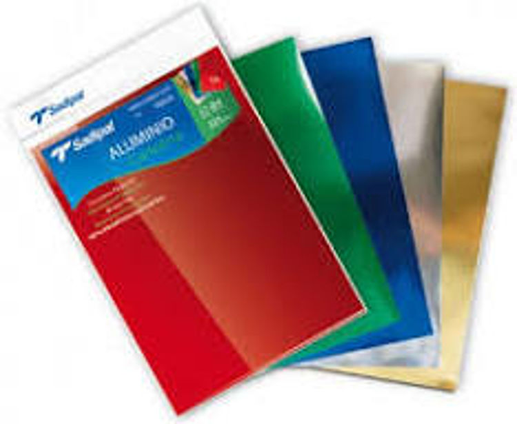 Picture of 2866-Aluminium Cardboard 225Gsm A4 X5 Pcs